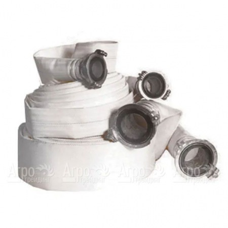 Рукав напорный 75 (20 м) с рукавной головкой ГР-80 для мотопомп Champion  в Иркутске