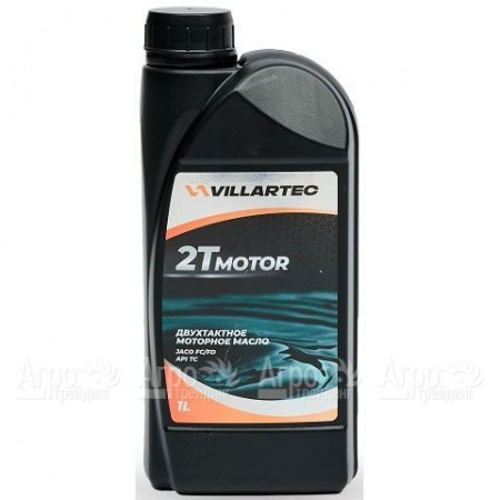 Масло моторное Villartec 2T Motor 1 л для 2-х тактных двигателей в Иркутске