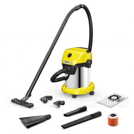 Хозяйственный пылесос Karcher WD 3 S V-17/6/20 Car в Иркутске