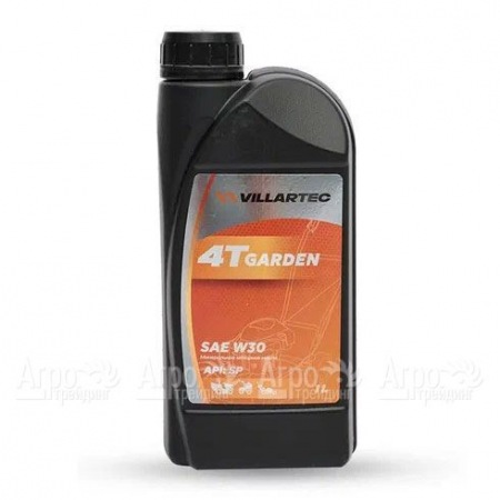 Масло моторное летнее Villartec 5098410000 4T Garden SAE W-30, 1 л для 4-х тактных двигателей в Иркутске