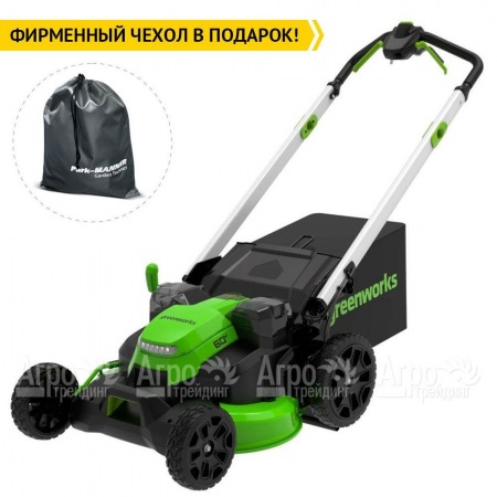 Газонокосилка аккумуляторная GreenWorks GD60LM61 (без аккумулятора и зарядного устройства) в Иркутске