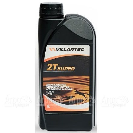 Масло моторное Villartec 2T Super 1 л для 2-х тактных двигателей в Иркутске