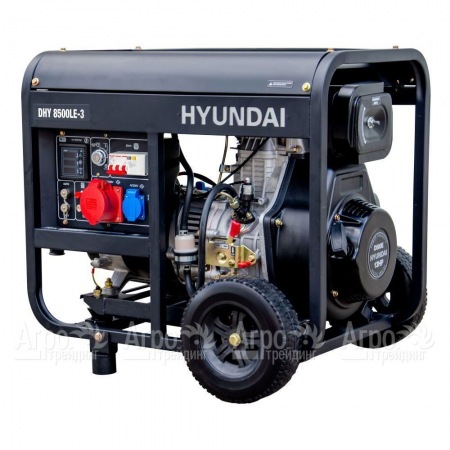 Дизельгенератор Hyundai DHY 8500LE-3 6.5 кВт в Иркутске