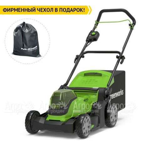 Газонокосилка аккумуляторная GreenWorks G24X2LM41K2x  в Иркутске