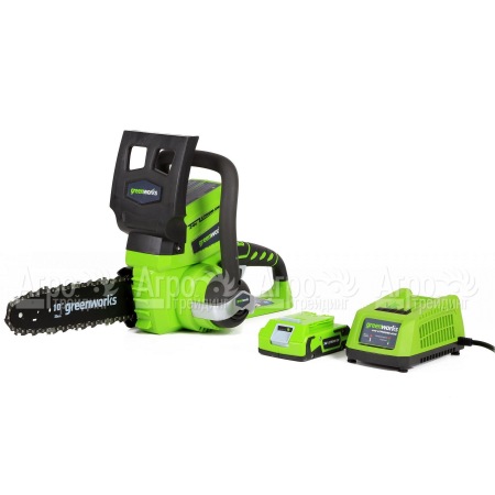 Аккумуляторная пила GreenWorks GD24CSK2-10&quot;  в Иркутске