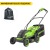 Газонокосилка аккумуляторная GreenWorks GD40LM361 4 Ач в Иркутске