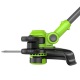 Аккумуляторный триммер GreenWorks G24LT301 2 Ач в Иркутске