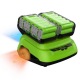 Ультрабыстрое двойное зарядное устройство G24X2C8 для техники GreenWorks 24 В в Иркутске