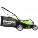 Газонокосилка аккумуляторная GreenWorks G-Max G40LM35 40V 35 см в Иркутске