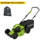 Газонокосилка аккумуляторная GreenWorks GD40LM46HP 6 Ач в Иркутске